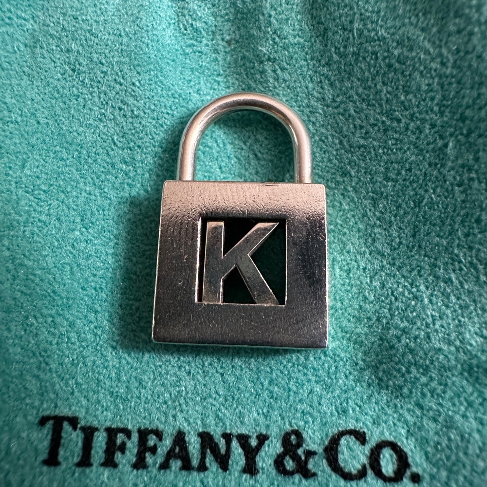 Tiffany & Co. Silver Rectangular Charm - image 1